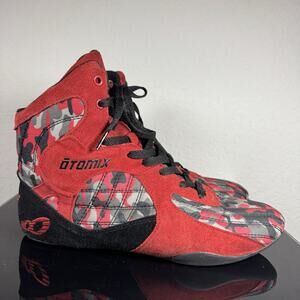 Otomix Stingray RED Camo M3000 Bodybuilding Wrestle Weightlifting MMA Shoes 12